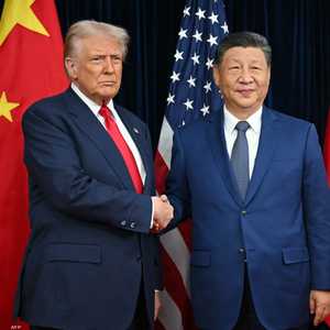 ترامب وشي خلال لقائهما في كوريا الجنوبية