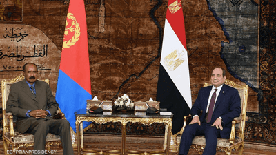 زيارة أفورقي للقاهرة.. 4 ملفات ساخنة خلال لقاء السيسي