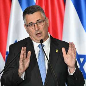 وزير الخارجية الإسرائيلي جدعون ساعر
