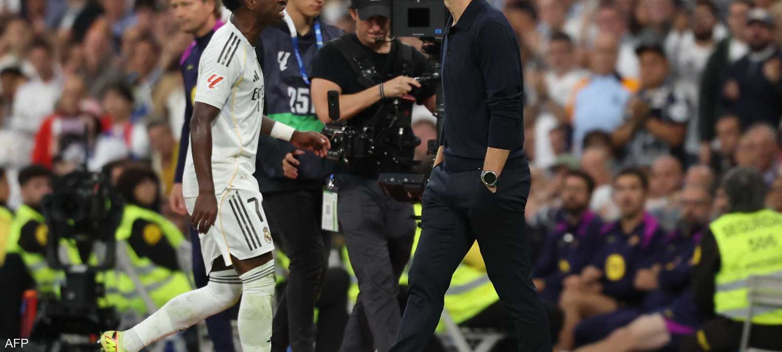 فينيسيوس خرج غاضبا في مباراة الكلاسيكو