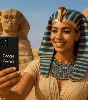 إقبال تاريخي على الصور الفرعونية بالذكاء الاصطناعي