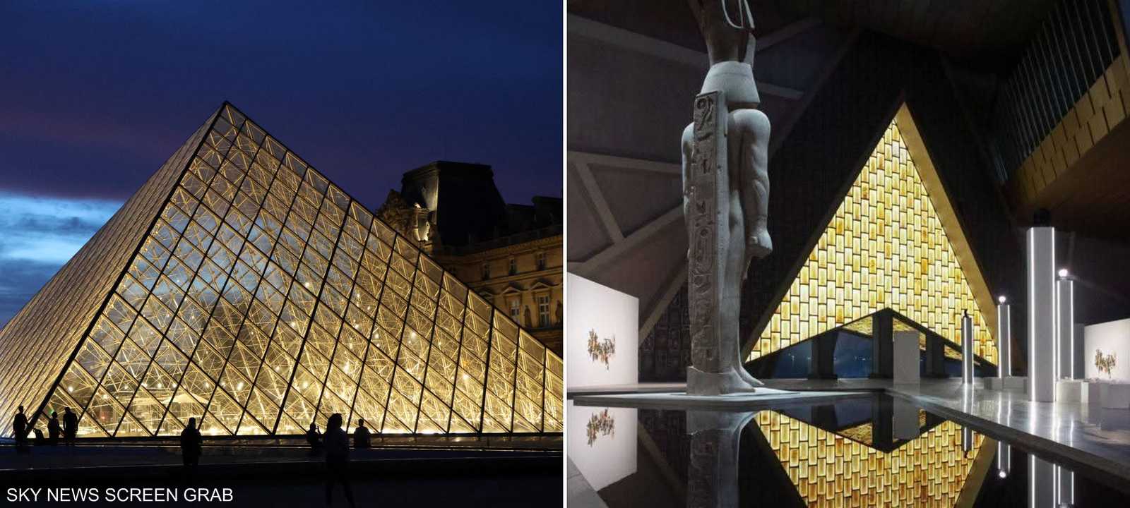مقارنة ما بين المتحف المصري واللوفر