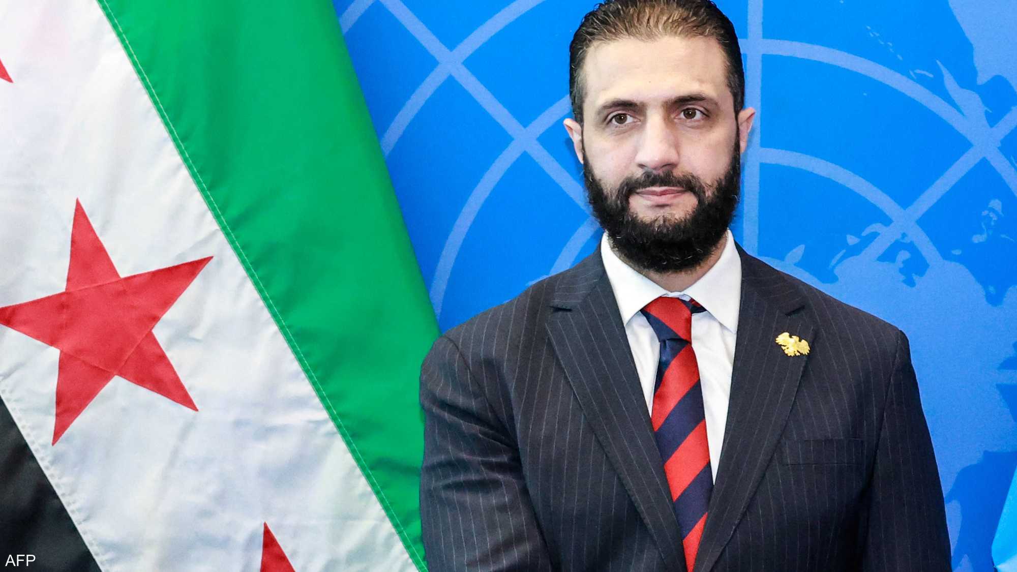 الرئيس السوري أحمد الشرع