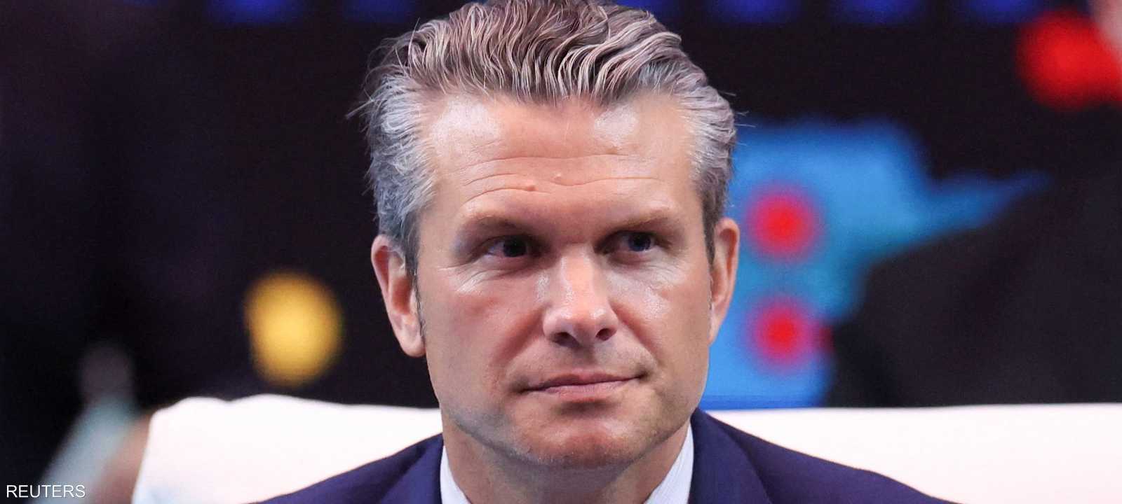 وزير الدفاع  الأميركي بيت هيغسيث