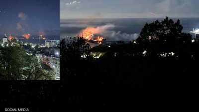 هجوم أوكراني يستهدف منشآت نفطية في ميناء روسي استراتيجي