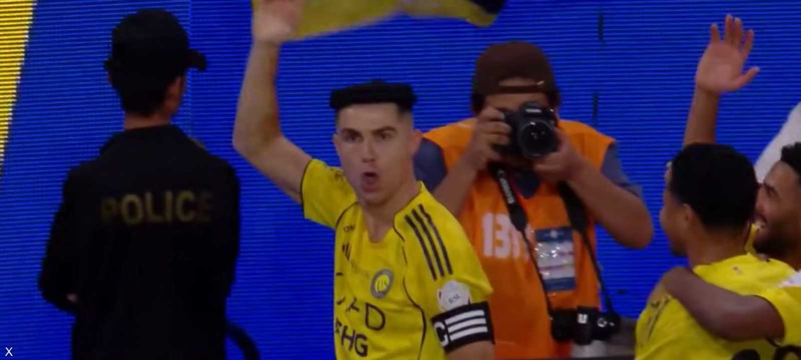 احتفال رونالدو بالهدف "القاتل"