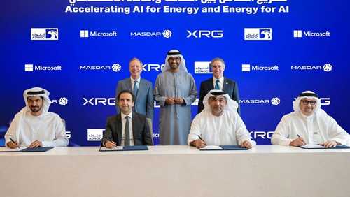 "أدنوك" و"مصدر" و"XRG" و"مايكروسوفت" تُبرم شراكة إستراتيجية