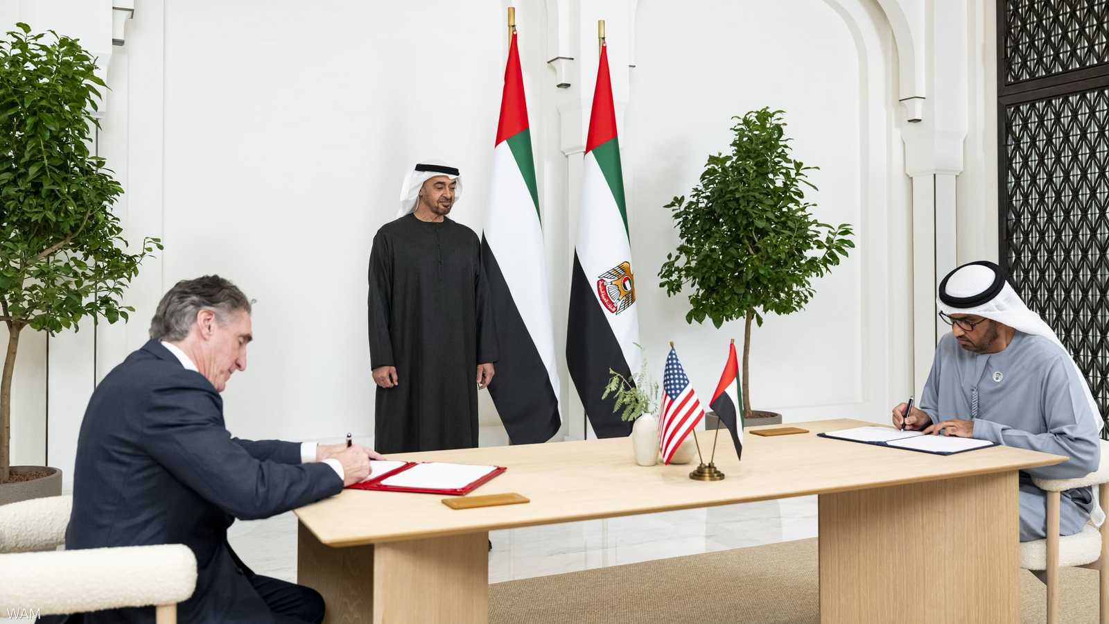 توقيع مذكرة تفاهم بين دولة الإمارات والولايات المتحدة