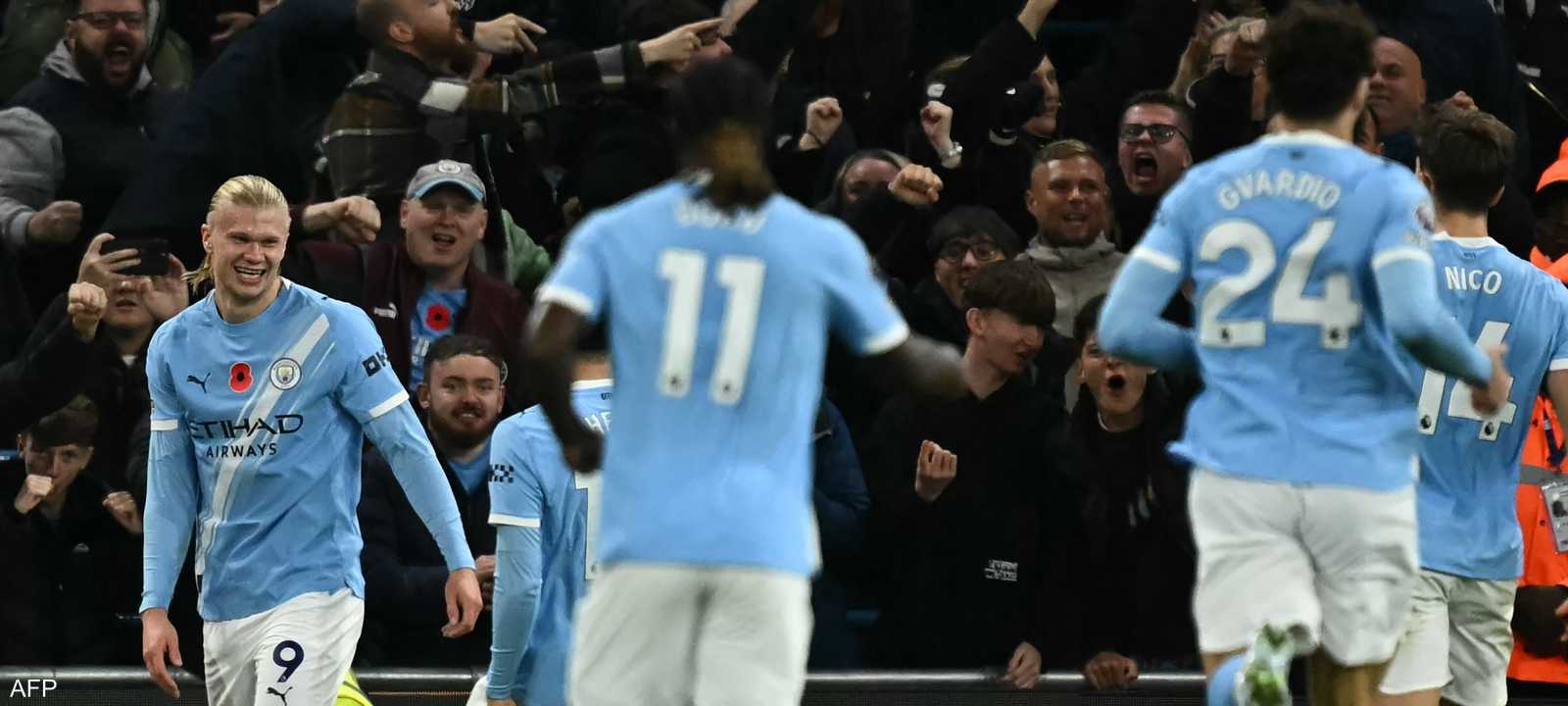 مانشستر سيتي يتقدم لوصافة البريميرليغ