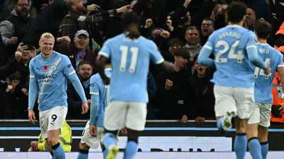 مانشستر سيتي يتقدم لوصافة البريمرليغ بفوزه على بورنموث