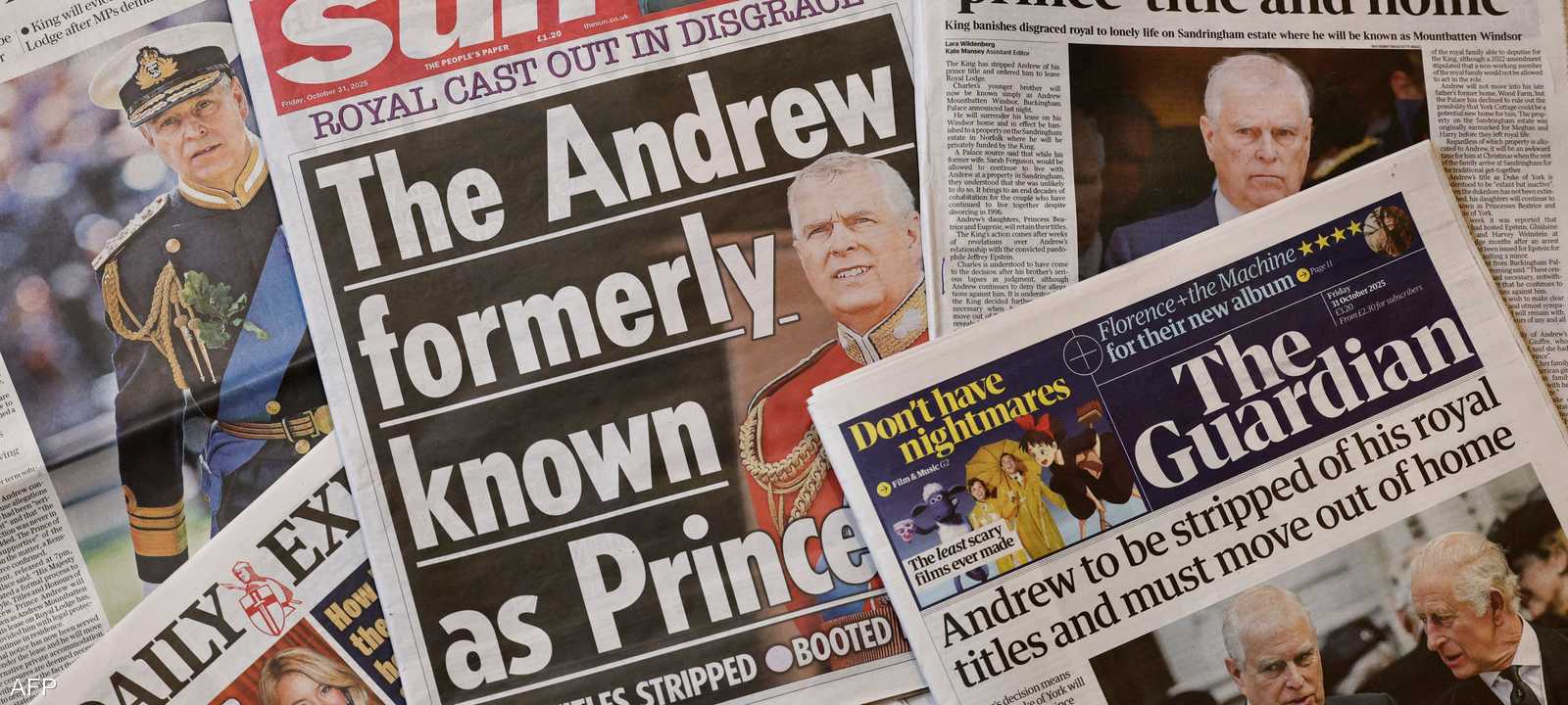 أندرو لم يعد أميرا