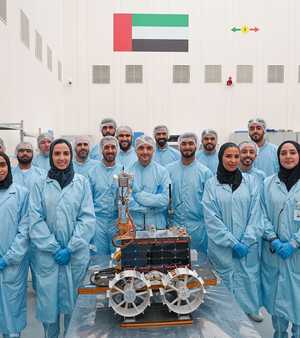 خضع المستكشف "راشد 2" لاختبارات الاهتزاز