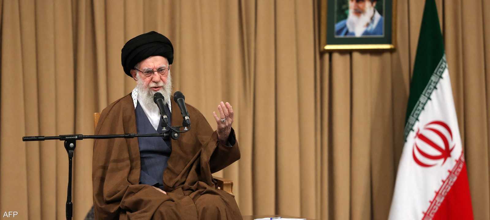 المرشد الإيراني علي خامنئي