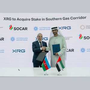 "XRG" تستحوذ على حصة في شركة "ممر الغاز الجنوبي"