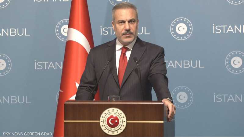 وزير الخارجية التركي هاكان فيدان