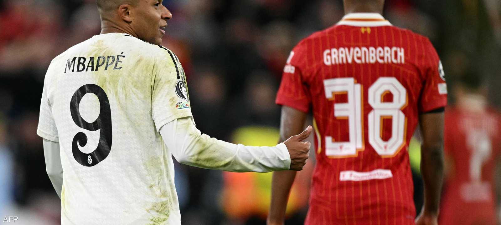 مبابي أهدر ركلة جزاء في "أنفيلد" قبل نحو عام