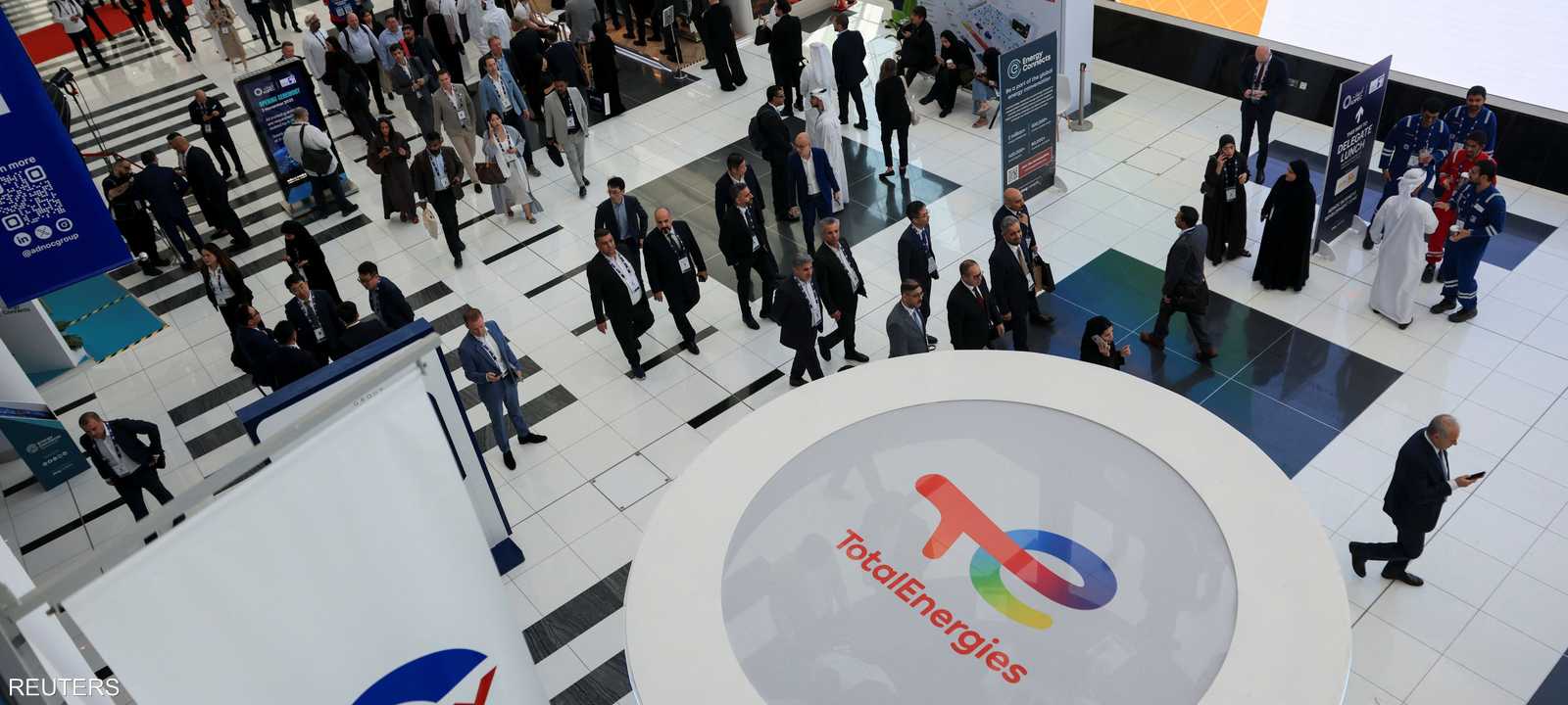 أديبك 2025 - شعار توتال