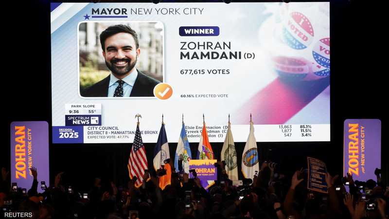 معارض ترامب الشرس زهران ممداني يفوز بمنصب عمدة نيويورك | سكاي نيوز عربية