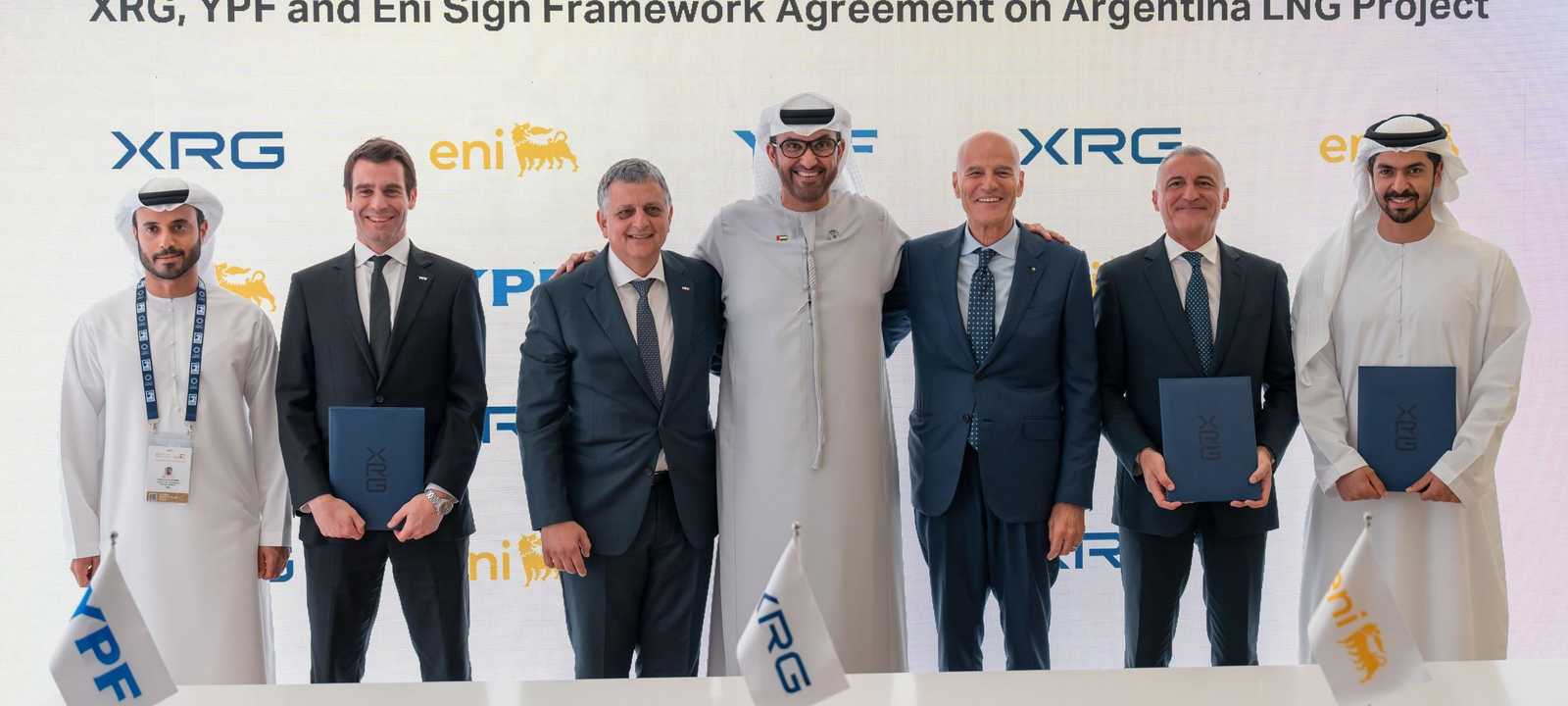 "XRG" و"واي بي إف" و"إيني" توقع اتفاقية تعاون