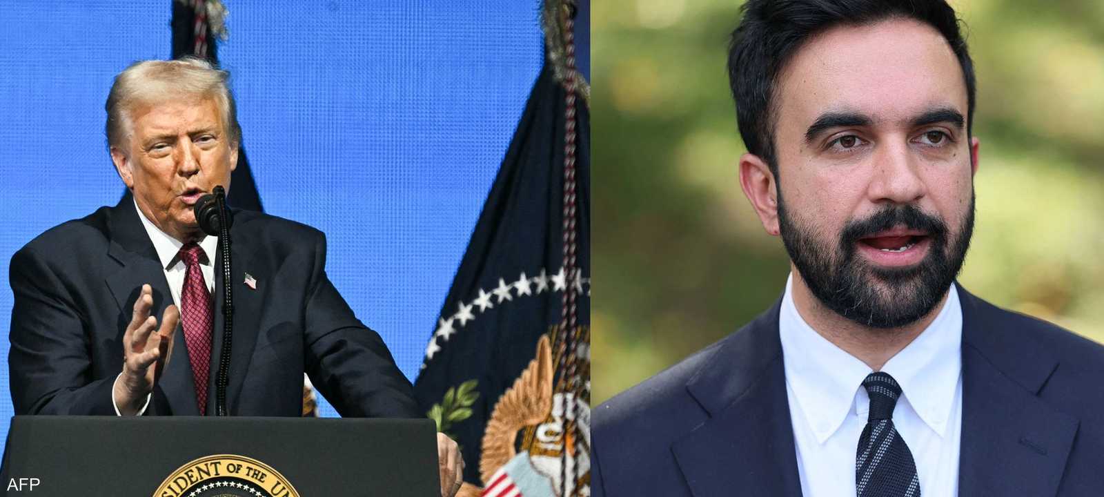 ترامب وزهران ممداني