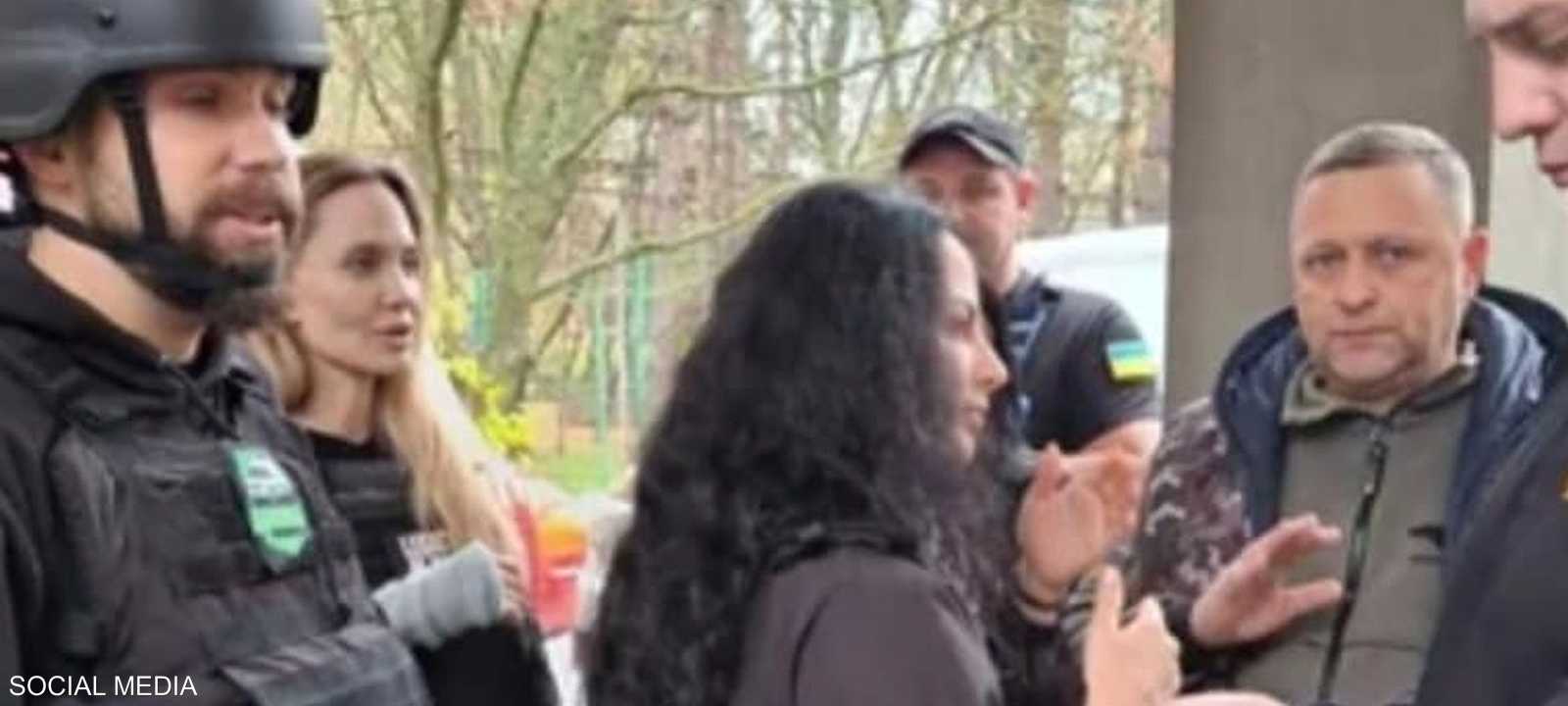 أنجيلينا جولي في أوكرانيا