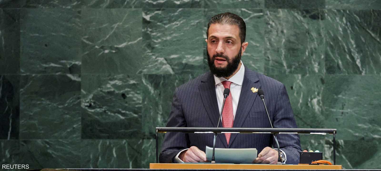 أرشيفية للرئيس السوري أحمد الشرع