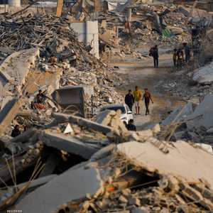 دمار هائل في قطاع غزة.. أرشيفية