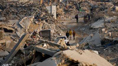 دمار هائل في قطاع غزة.. أرشيفية