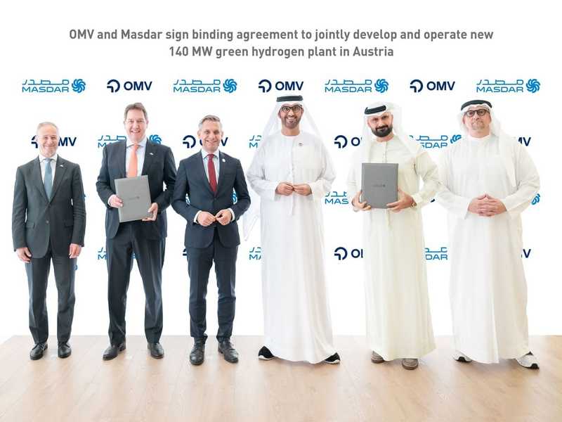 اتفاق إماراتي نمساوي لتطوير محطة هيدروجين بقدرة 140 ميغاواط