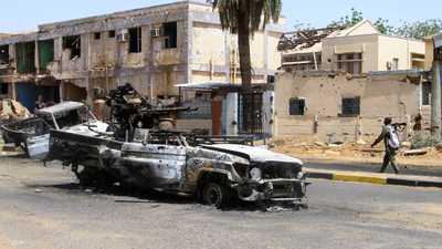 صورة أرشيفية لآثار الحرب في السودان