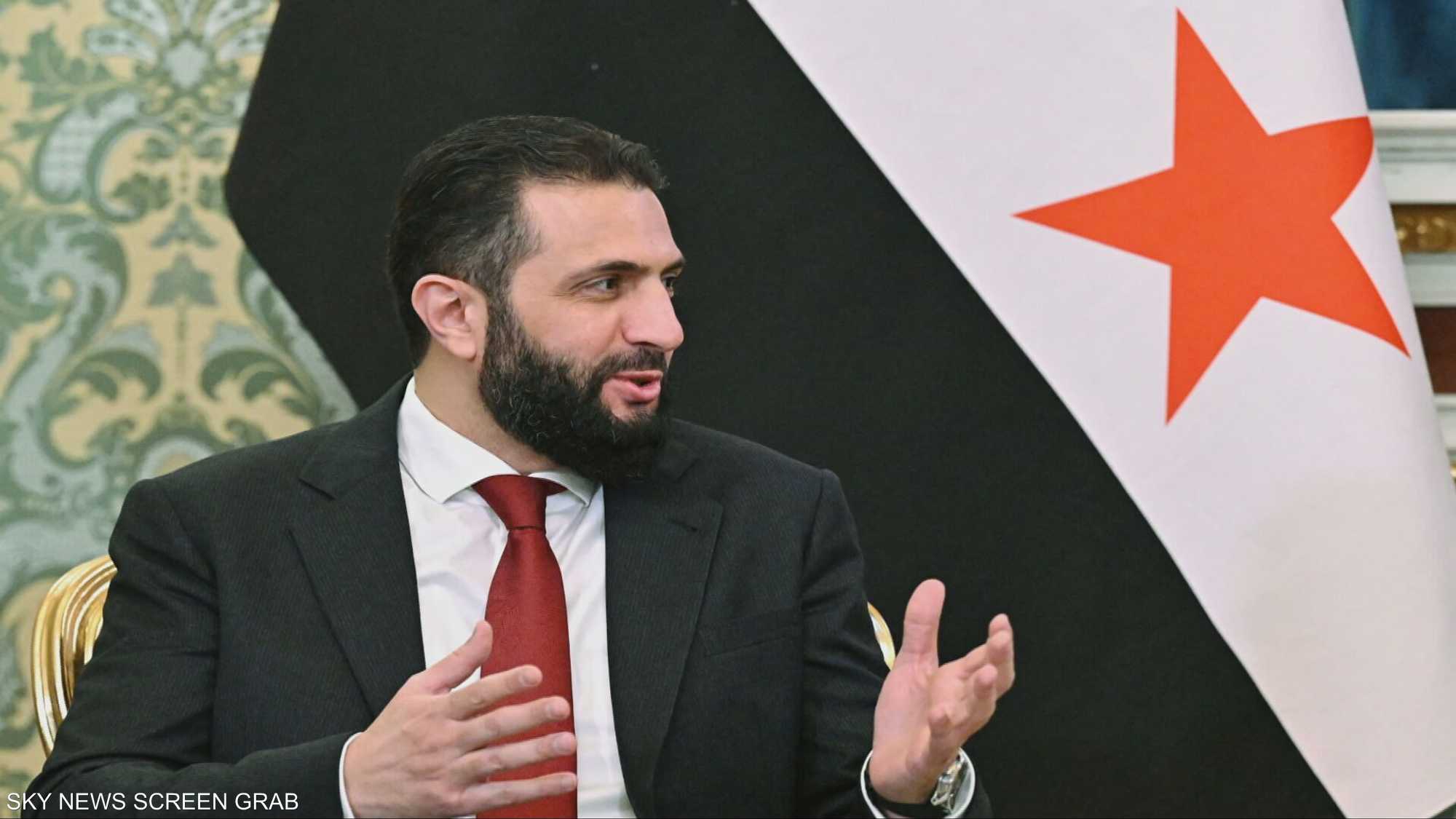 الشرع يؤكد أهمية التوافق على المصالح العليا والاستراتيجيات