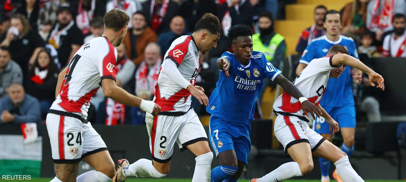 ريال مدريد خاض مباراة صعبة أمام رايو فايكانو