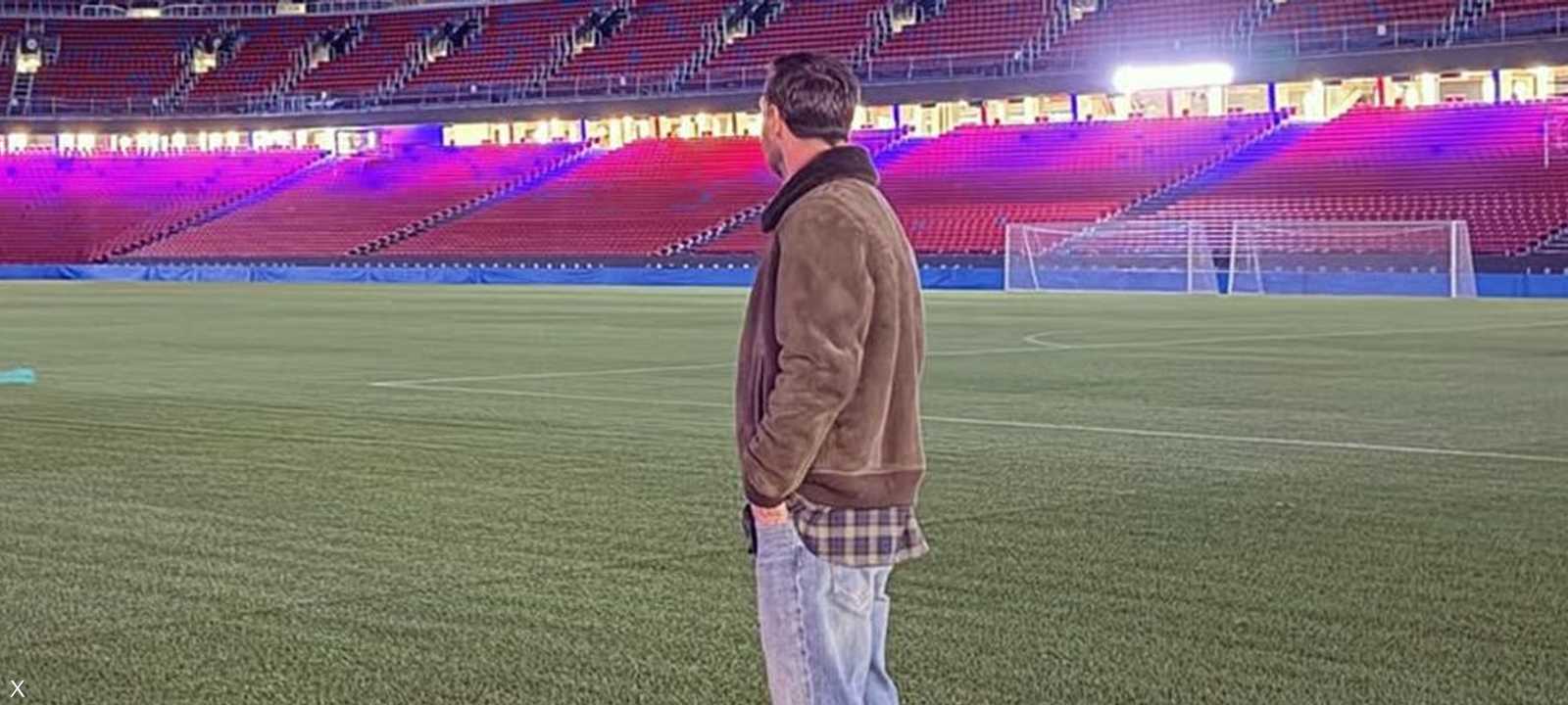 الصورة التي نشرها ميسي في الكامب نو