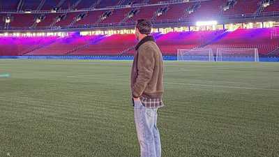 الصورة التي نشرها ميسي في الكامب نو