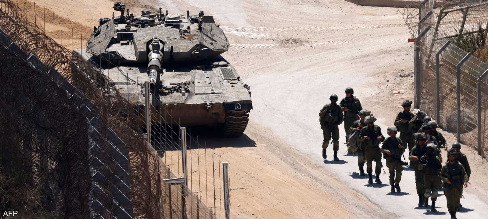 أرشيفية لقوات إسرائيلية على الحدود مع سوريا