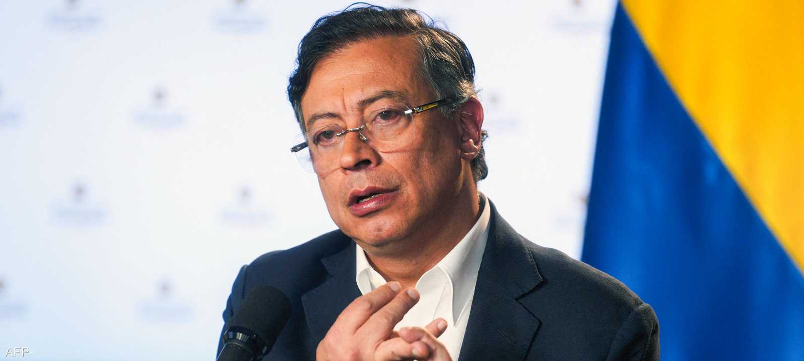 الرئيس الكولومبي غوستافو بيدرو