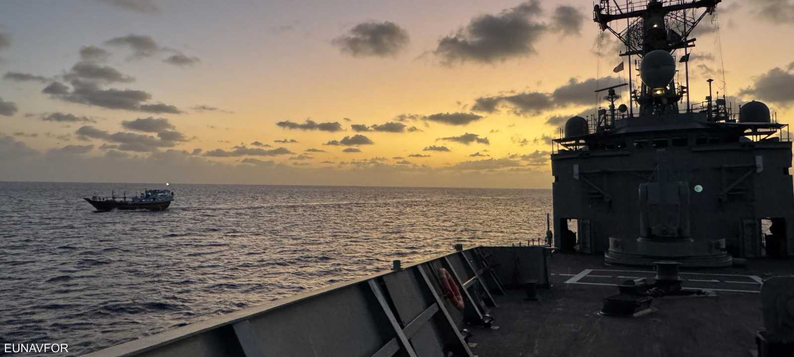 القارب أصبح تحت السيطرة