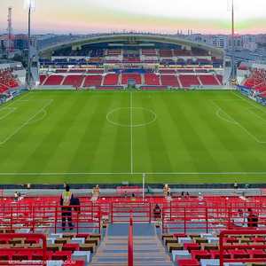 يقام اللقاء باستاد محمد بن زايد في أبوظبي