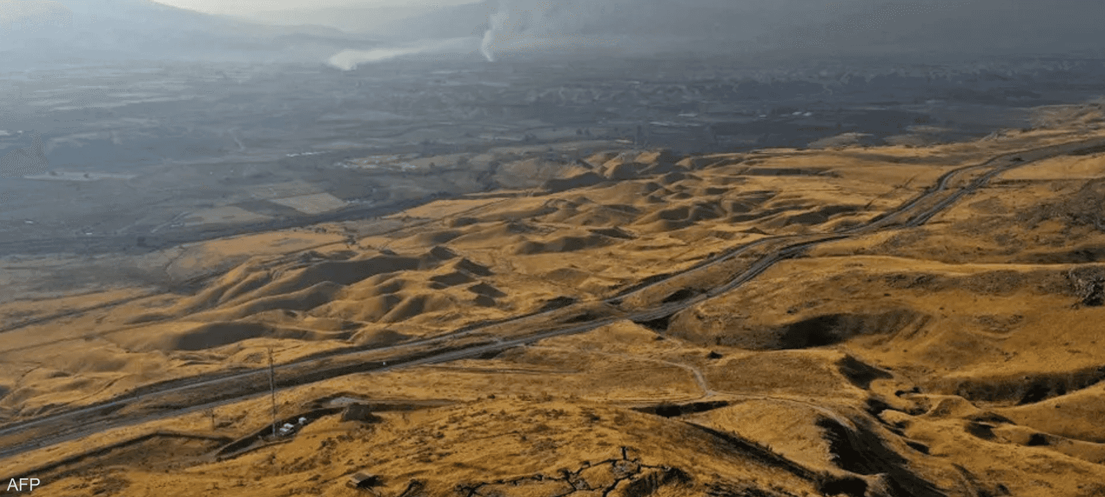 جانب من الحدود الإسرائيلية الأردنية