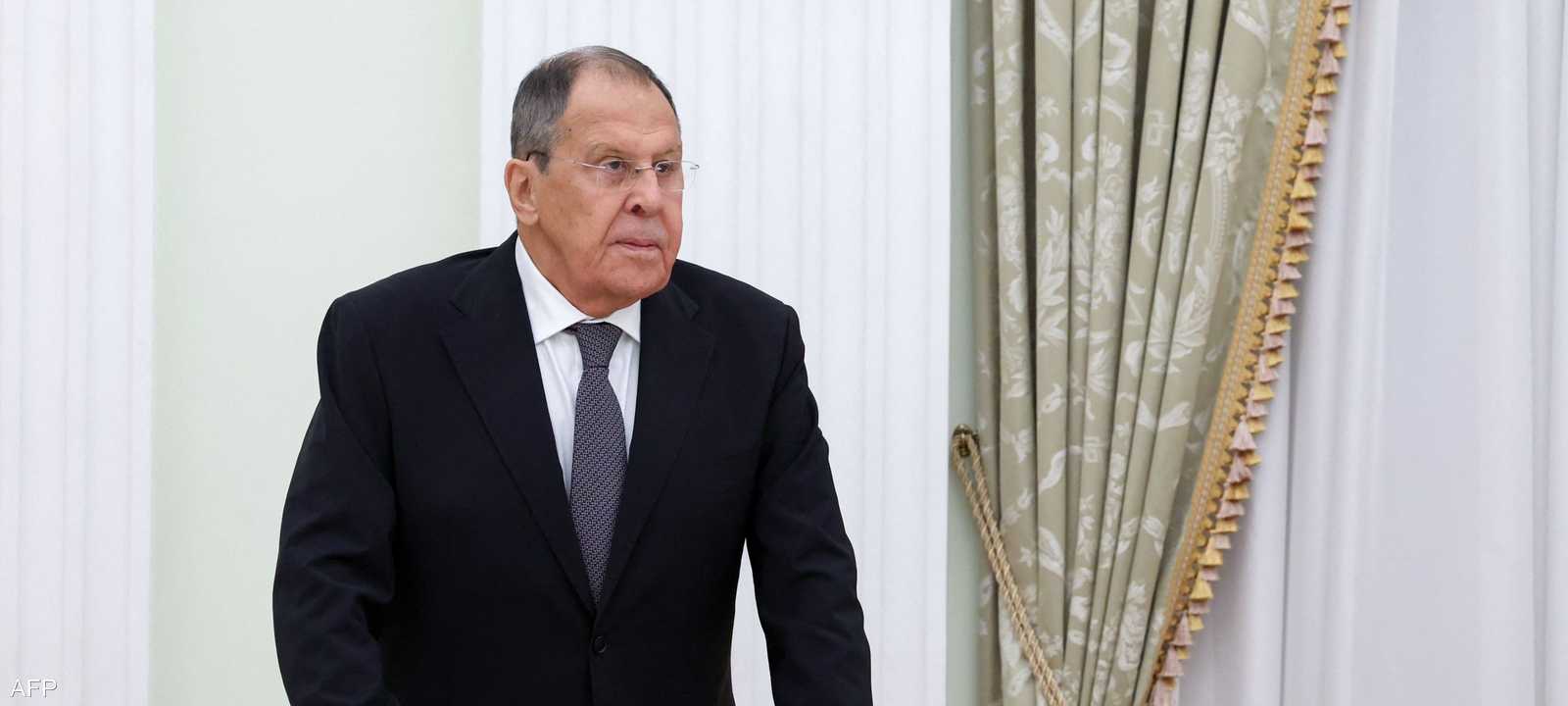 وزير الخارجية الروسي سيرغي لافروف