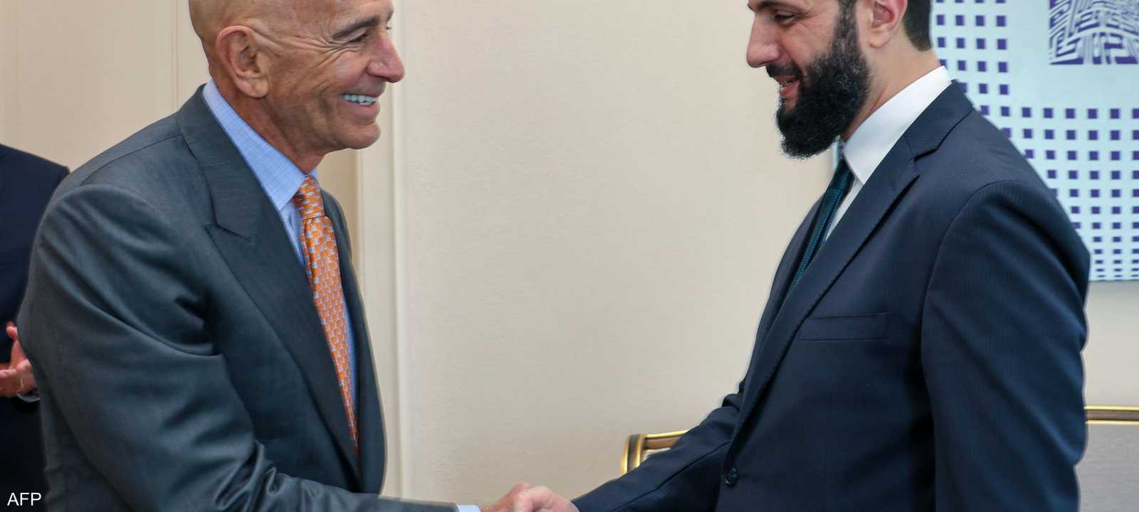 براك أشاد بزيارة الشرع إلى البيت الأبيض