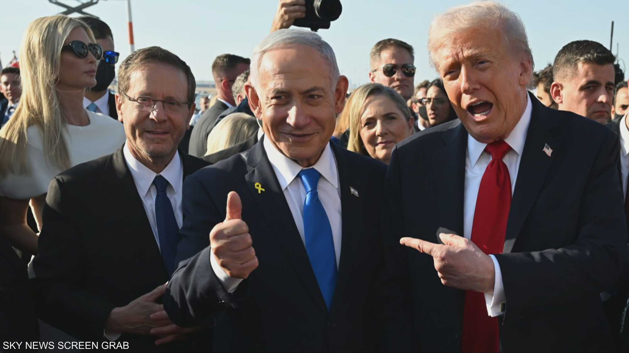 رسالة من ترامب إلى هرتسوغ تطالب بإنهاء محاكمة نتنياهو