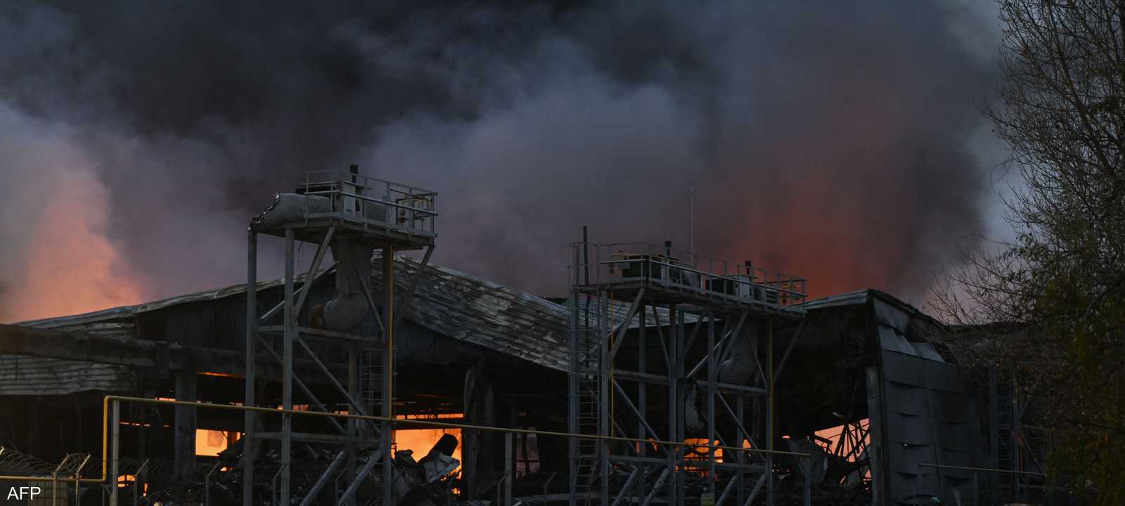 انفجارات في العاصمة كييف نتيجة لهجوم روسي_أرشيف