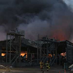 انفجارات في العاصمة كييف نتيجة لهجوم روسي_أرشيف