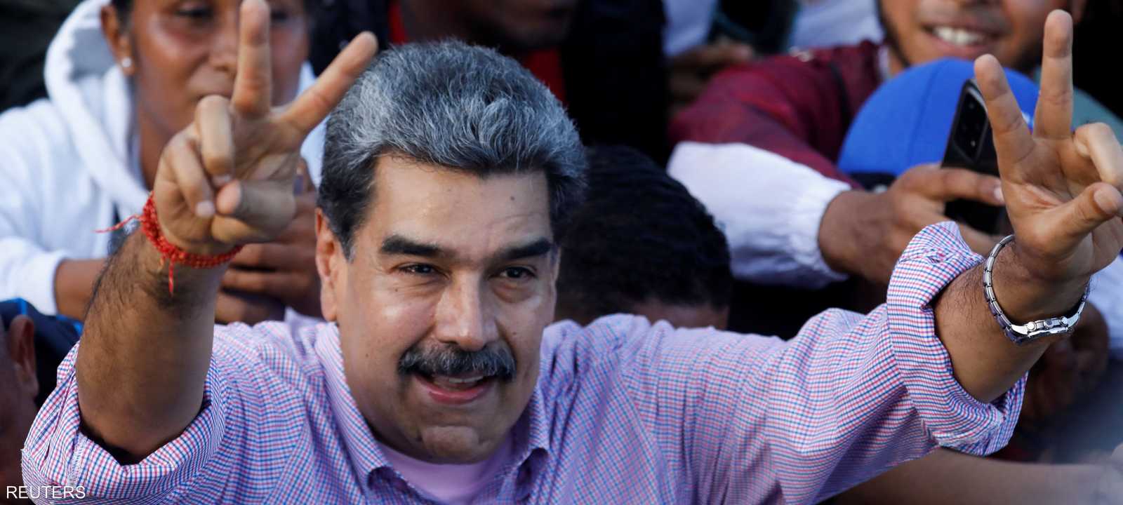 الرئيس الفنزويلي نيكولاس مادورو
