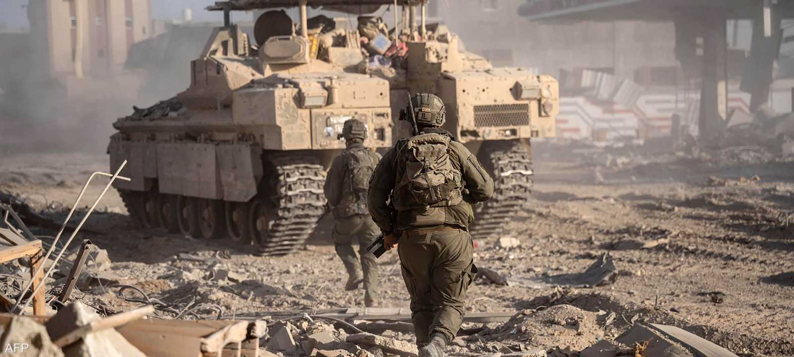 أرشيفية لجنود إسرائيليين في غزة