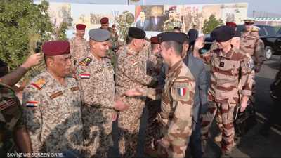 فرنسا تؤكد حرصها على سيادة العراق وتعميق التعاون العسكري معه