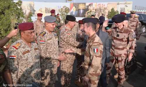 فرنسا تؤكد حرصها على سيادة العراق وتعميق التعاون العسكري معه