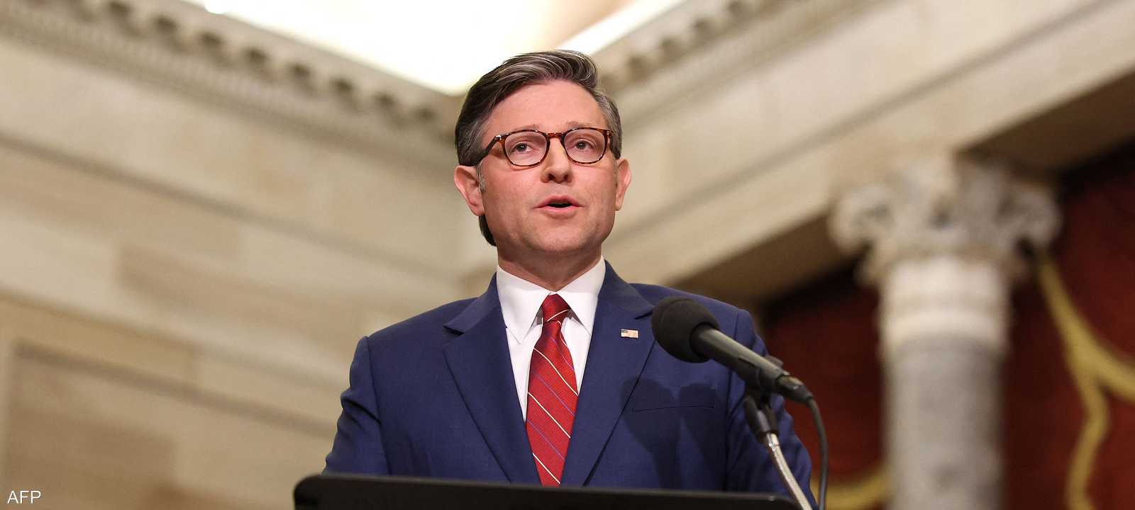 رئيس مجلس النواب الأميركي مايك جونسون