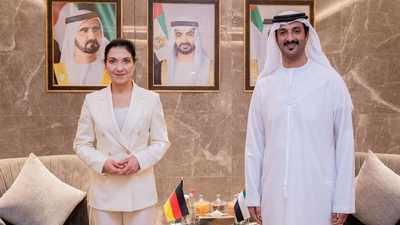 الإمارات وألمانيا تبحثان تنمية الشراكة الاقتصادية